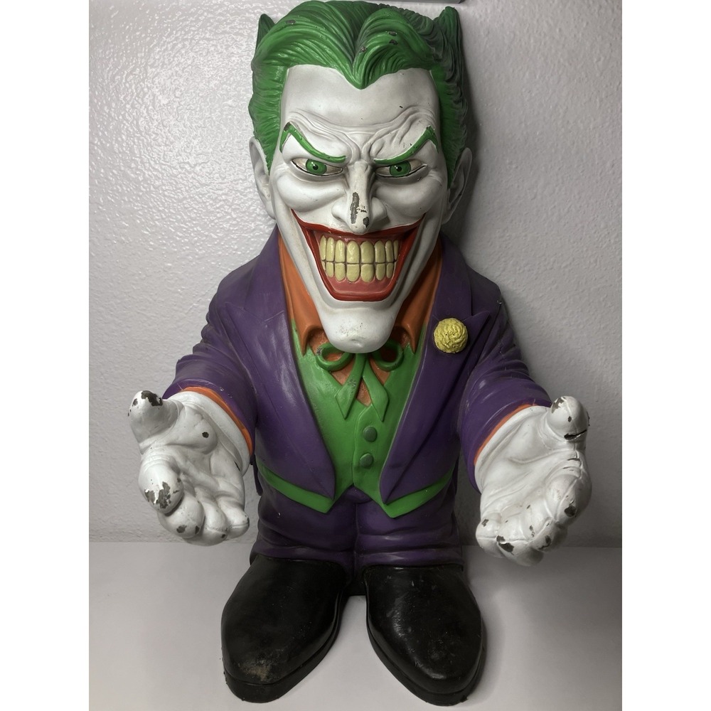 2014 DC Joker Batman Halloween Foam Candy & Sweets Bowl Display Holder NO BOWL